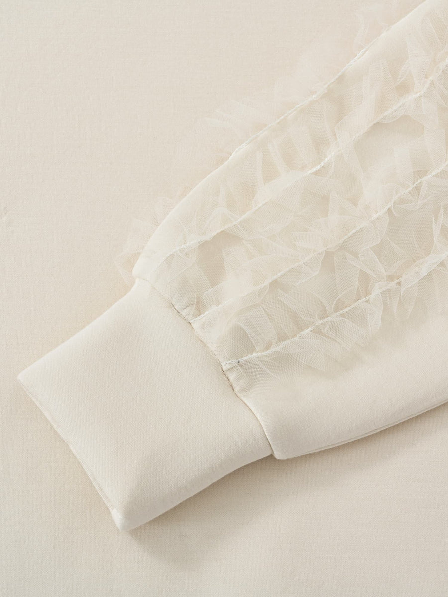 チュールスリーブダンボールトップス　[通常]