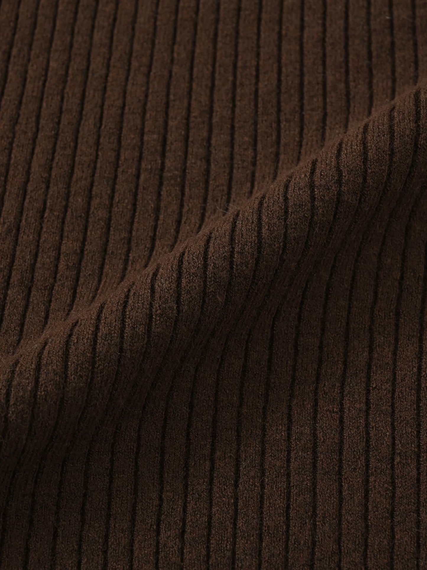 パターンリブフレアニットワンピース-short & regular　[通常]