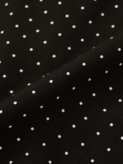 ダンボールトップスドットキャミワンピセット-short & regular　[通常]