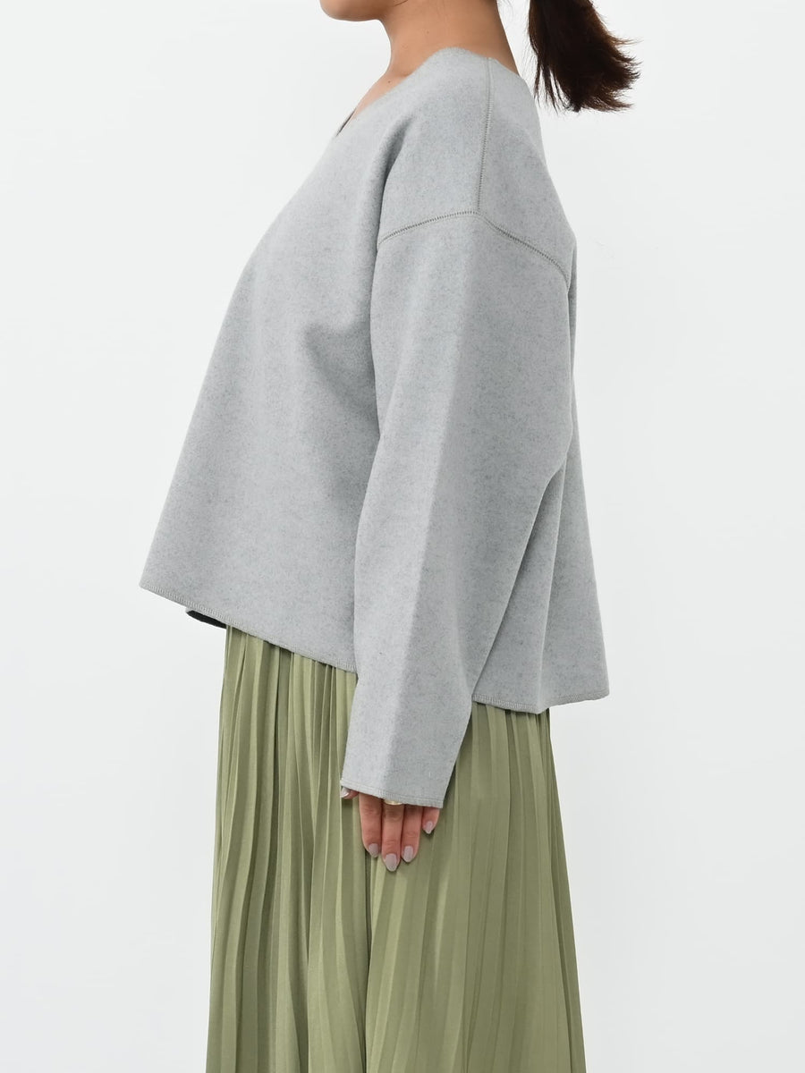 ウールライクジャージートップス　[通常]