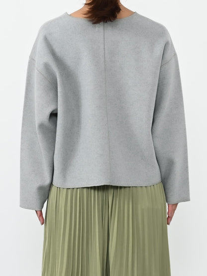 ウールライクジャージートップス　[通常]