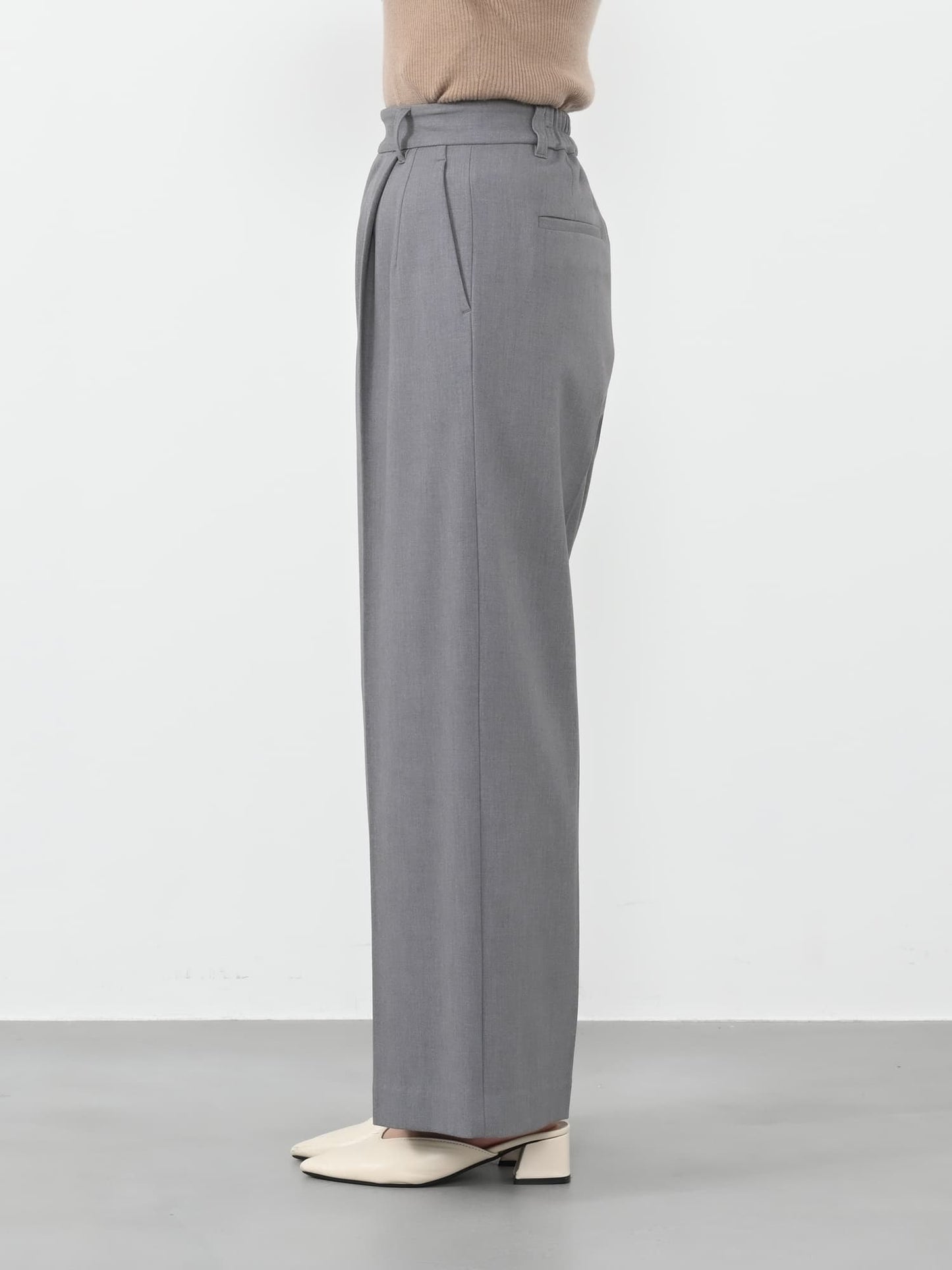 ウォームストレートパンツ-short & regular 　[一部予約]