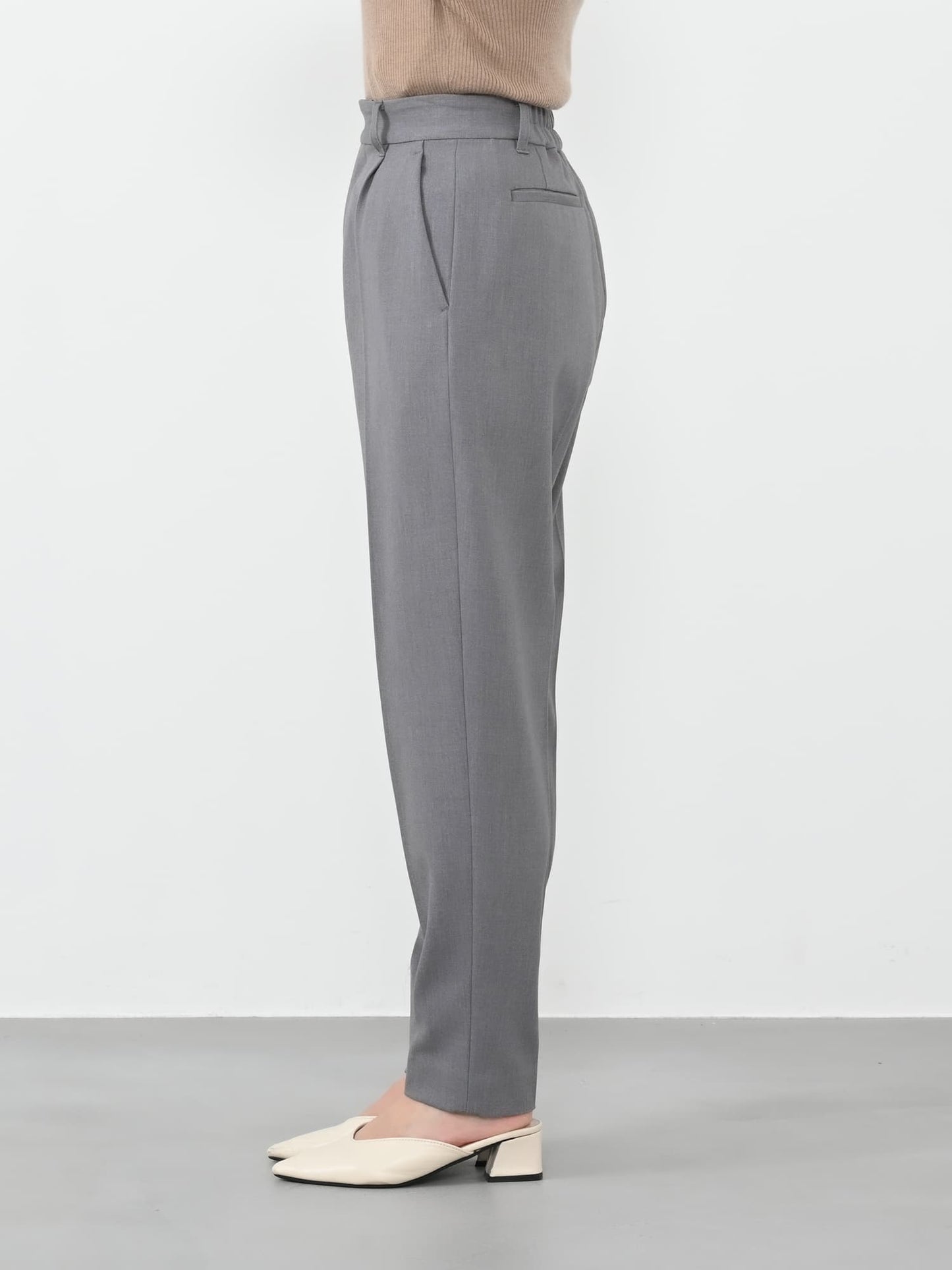 ウォームテーパードパンツ-short & regular　[通常]