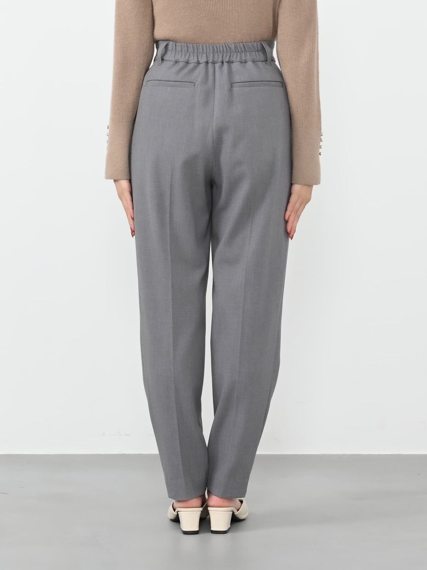 ウォームテーパードパンツ-short & regular　[通常]