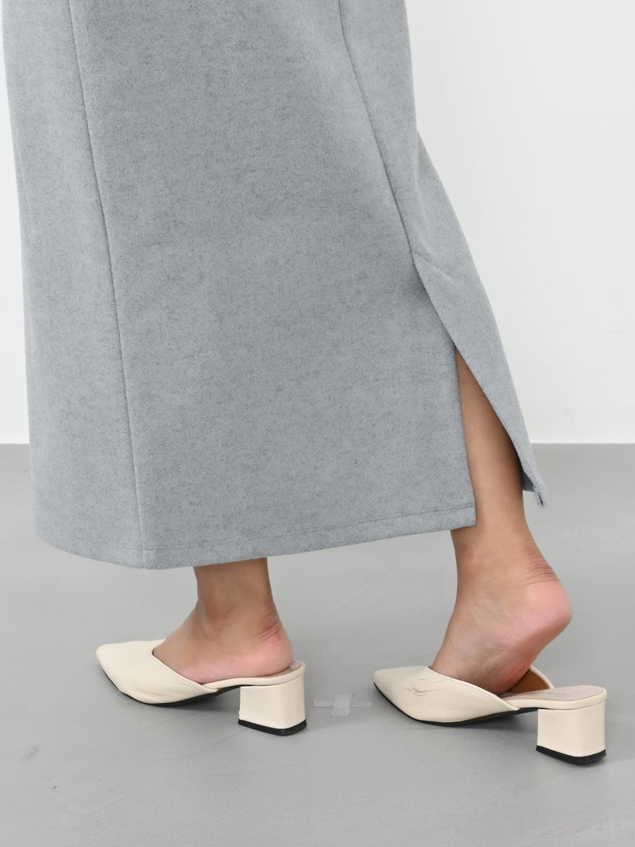 ウールライクジャージースカート-short & regular　[通常]