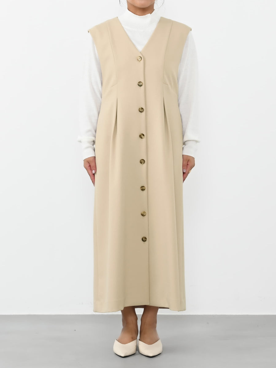 ※こちらが実物のカラーに一番お色味が近くなっております。（ベージュ）<br>144cm | B:80 W:64 H:84 股下:62 | short着用(ヒールの高さ:3.5cm)