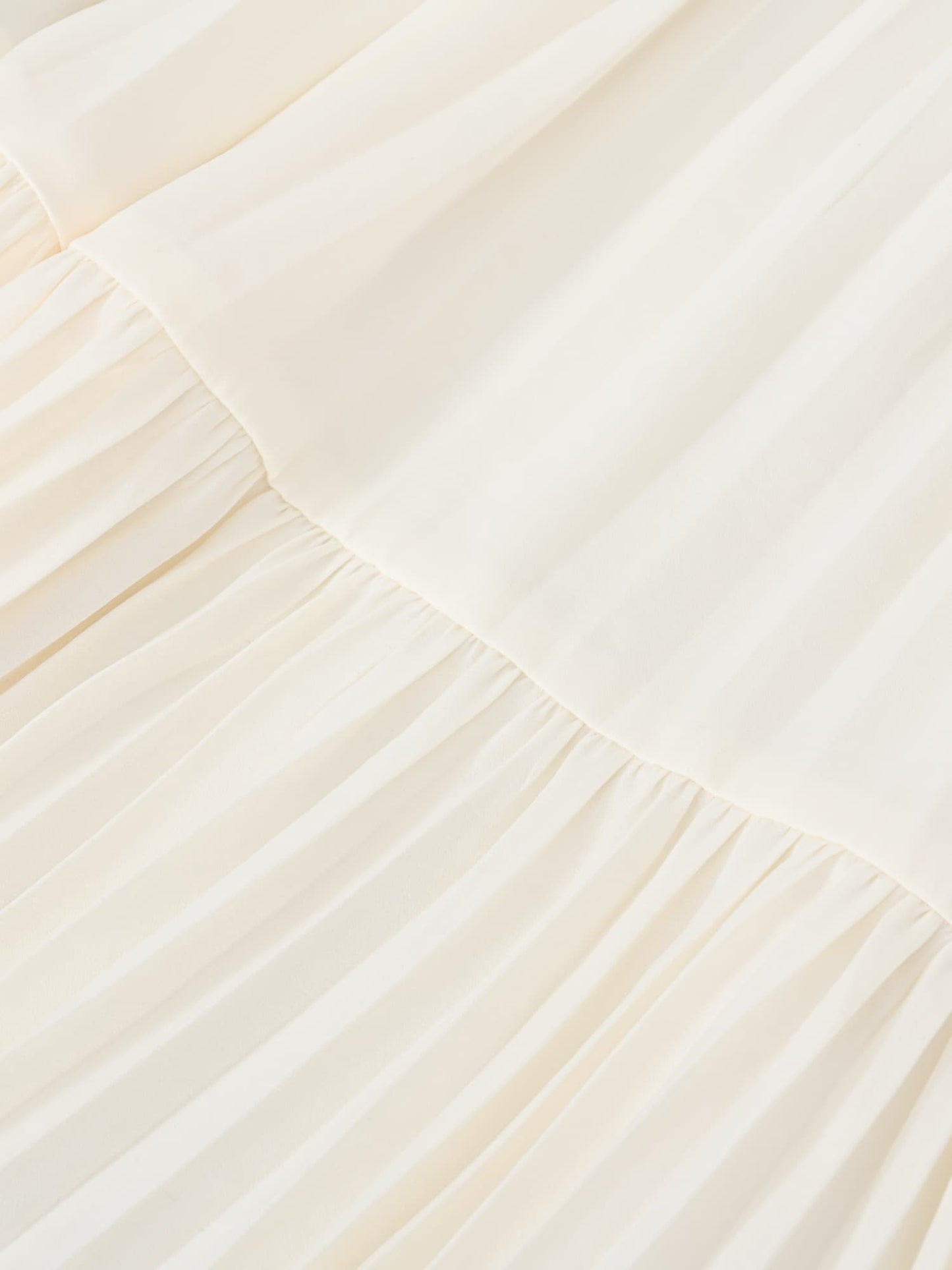 プリーツティアードヘムスカート-short & regular　[通常]