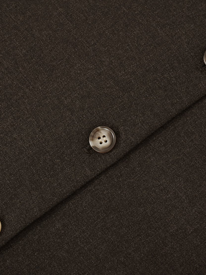 フロントボタンVネックジャンパースカート-short & regular　[通常]