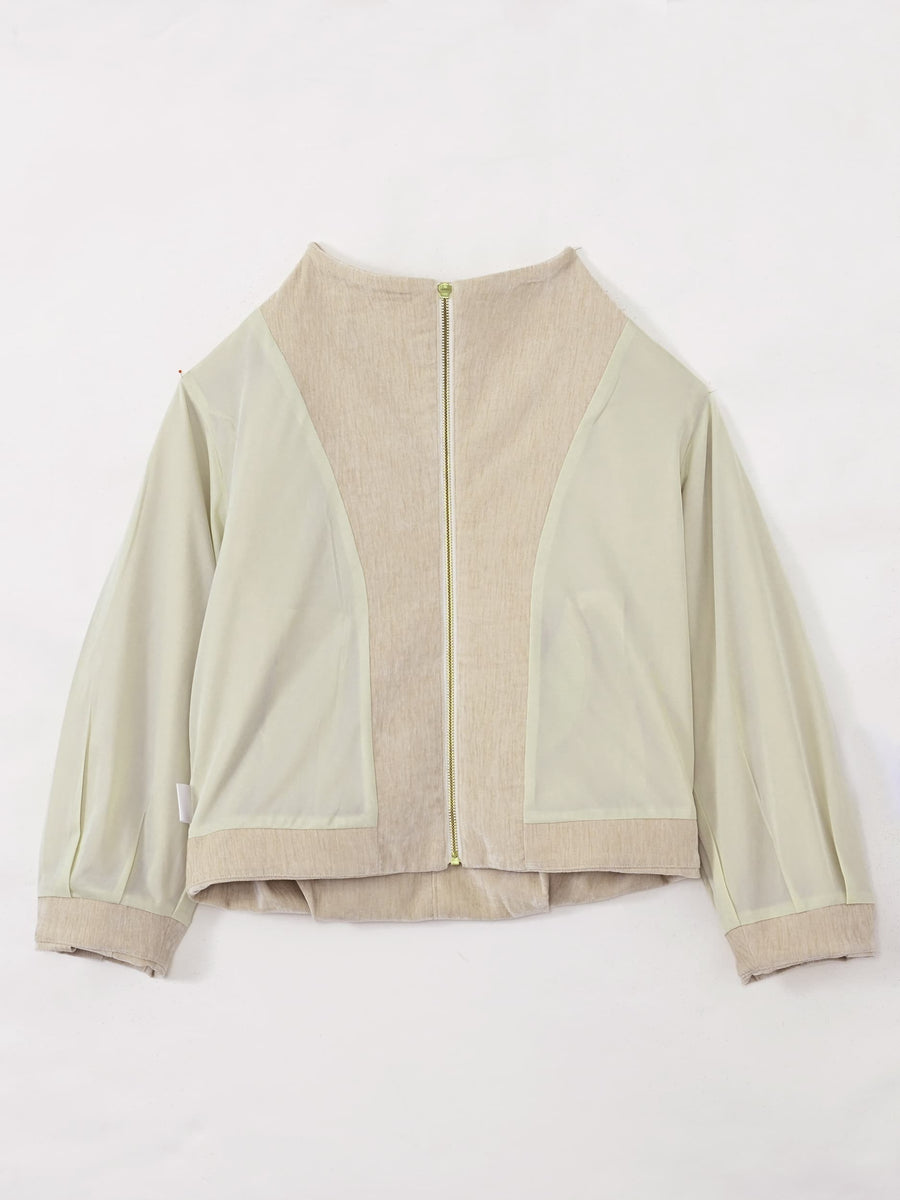 パウダリーベロアブルゾン　[通常]