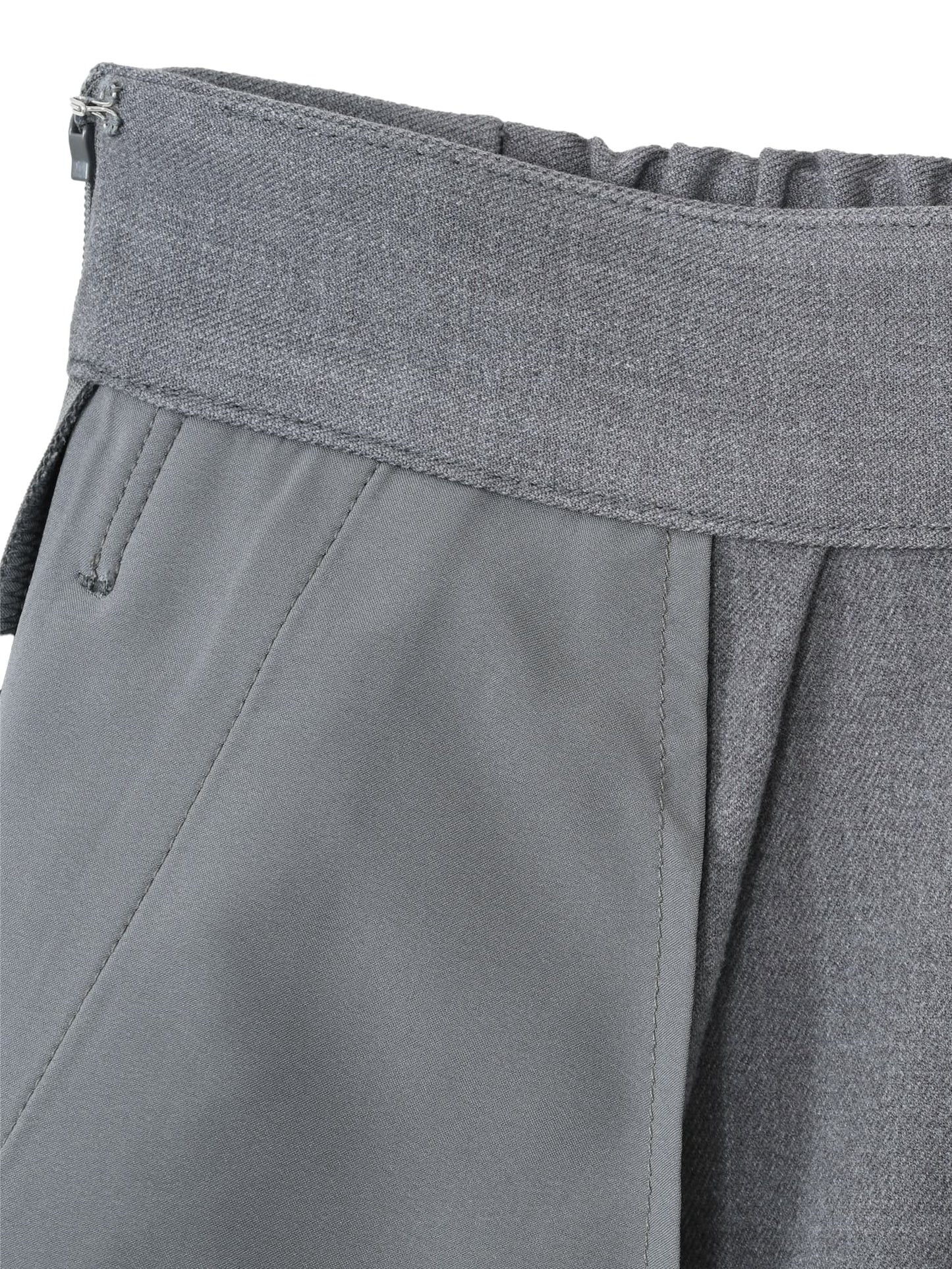 ウォームダブルタックワイドパンツ-short & regular　[一部予約]