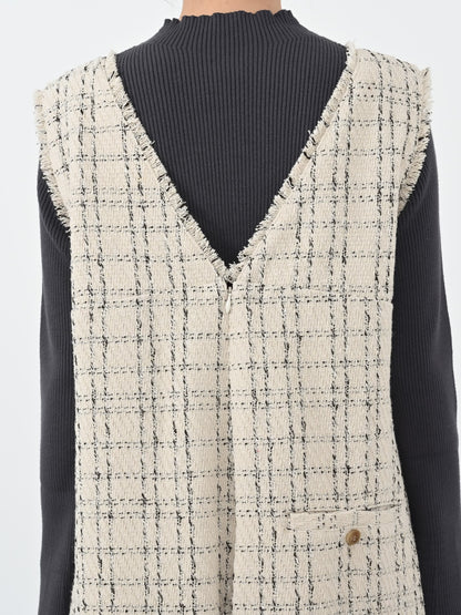 チェックツイードオールインワン-short & regular　[通常]