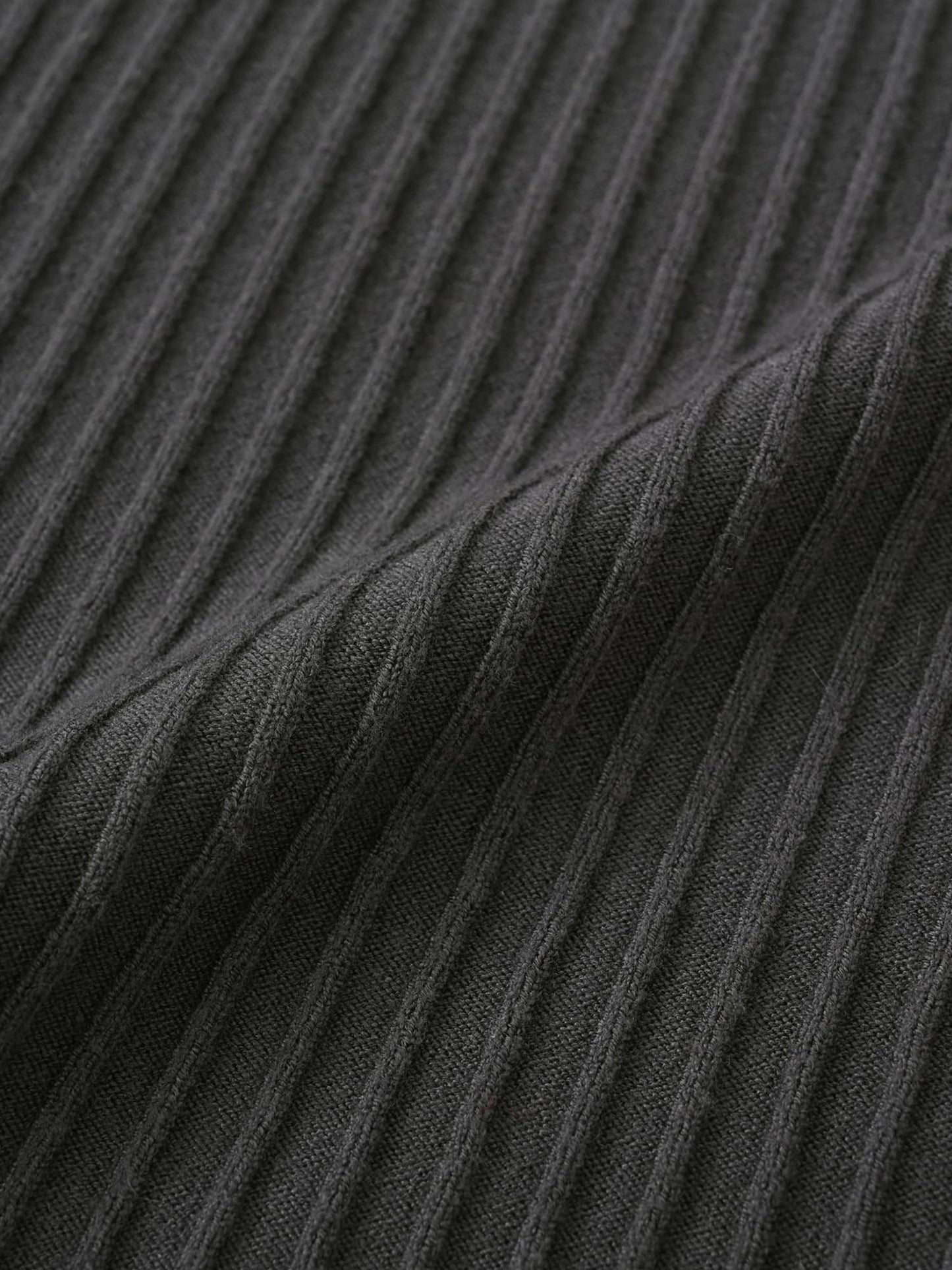 パネルリブマーメイドニットスカート-short & regular　[通常]