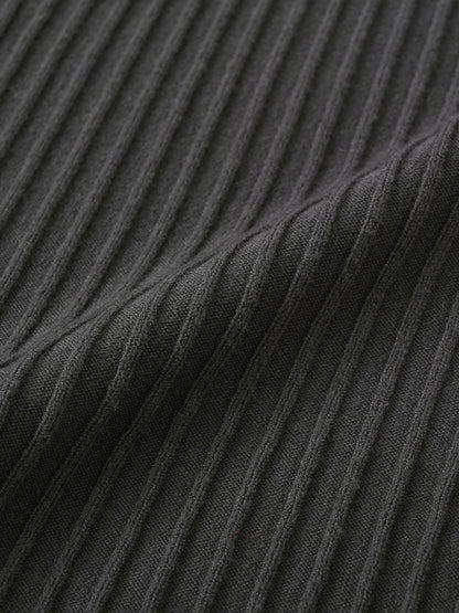 パネルリブマーメイドニットスカート-short & regular　[通常]