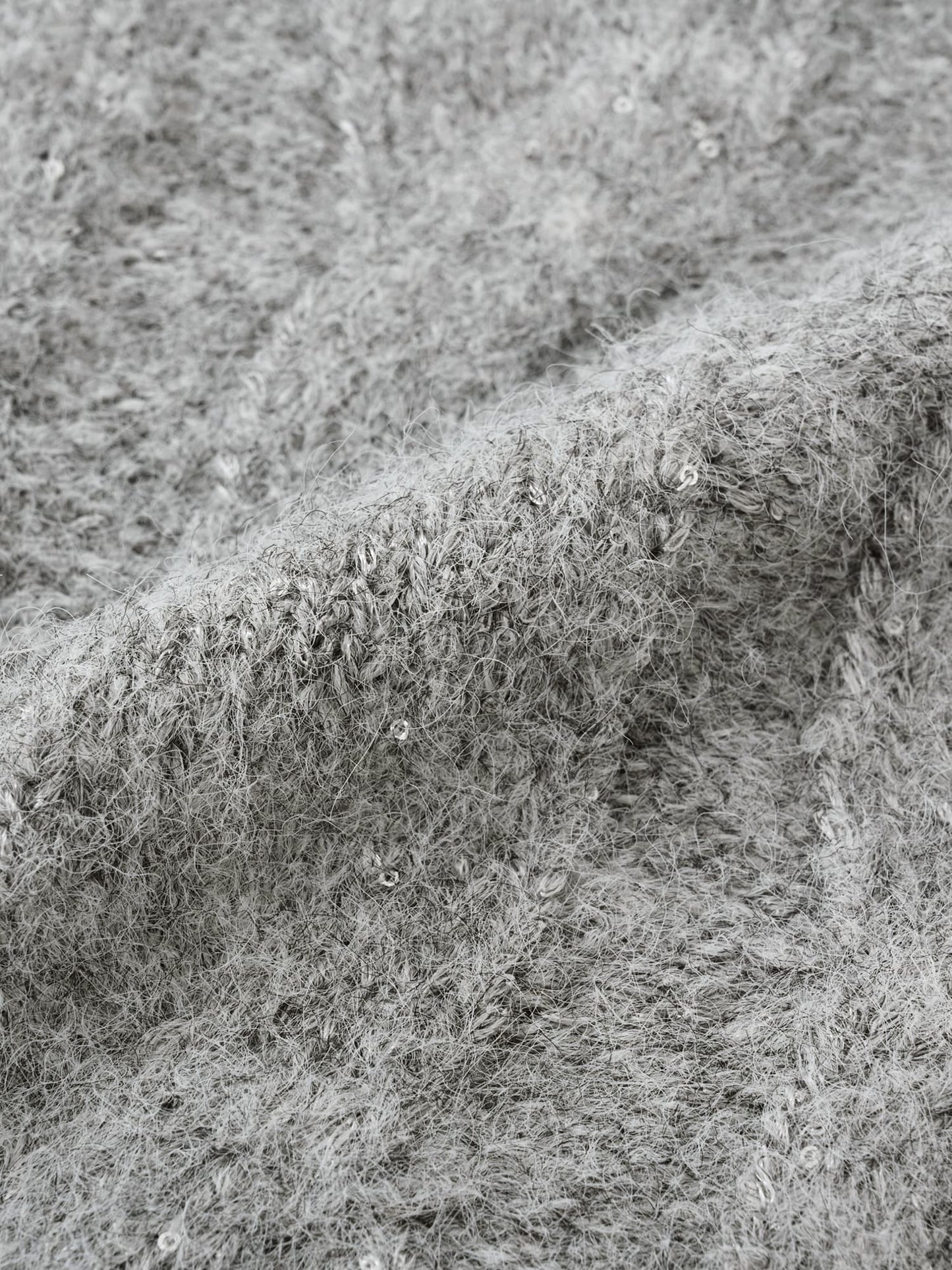 スパンコールローゲージゆるニット　[通常]