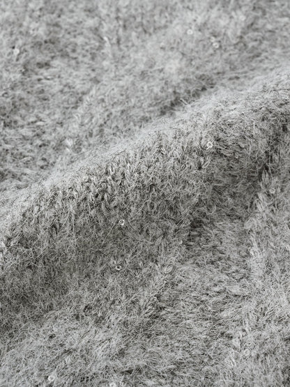 スパンコールローゲージゆるニット　[通常]