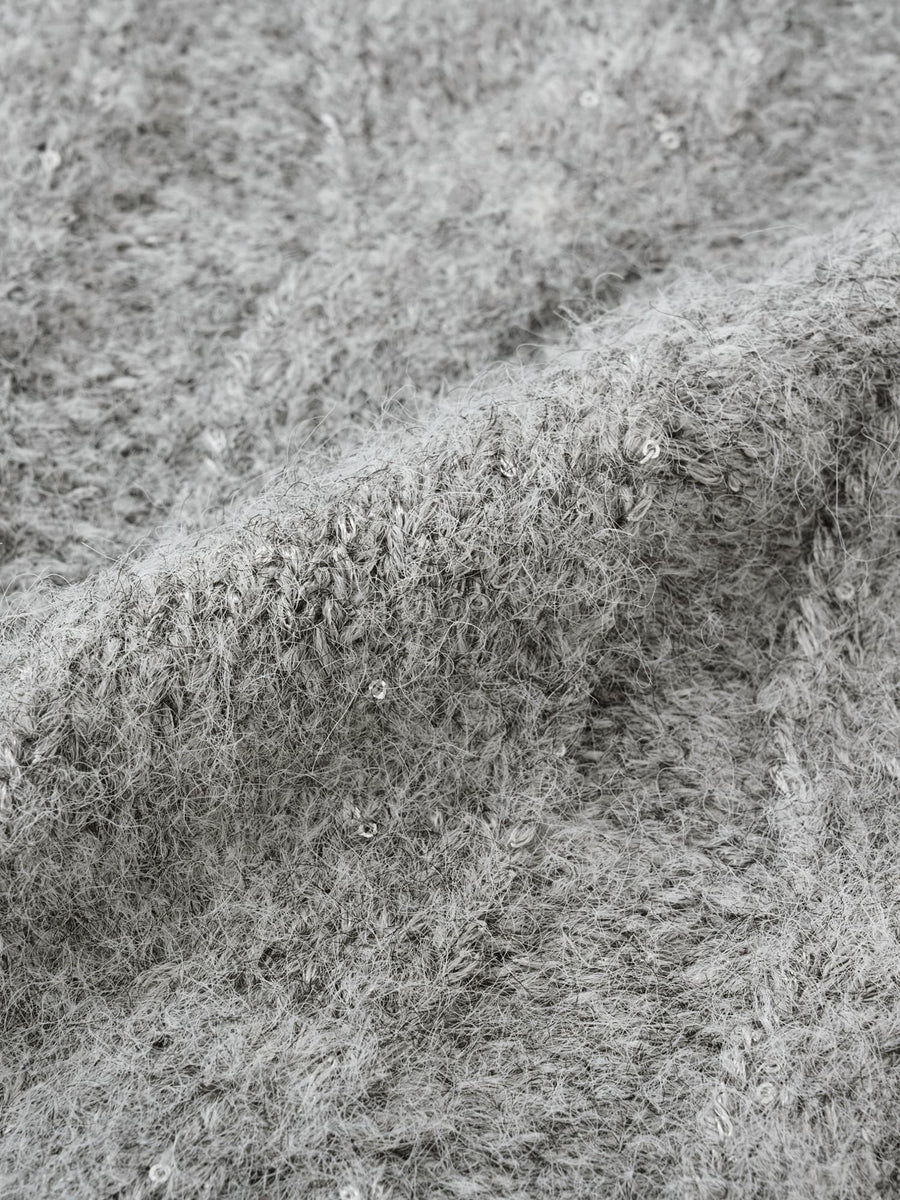 スパンコールローゲージゆるニット　[通常]