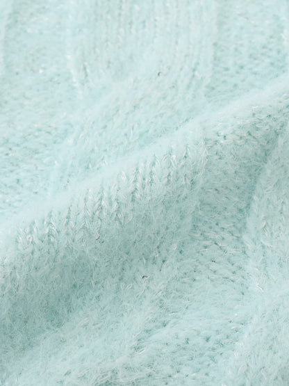 スパンコールローゲージゆるニット　[通常]