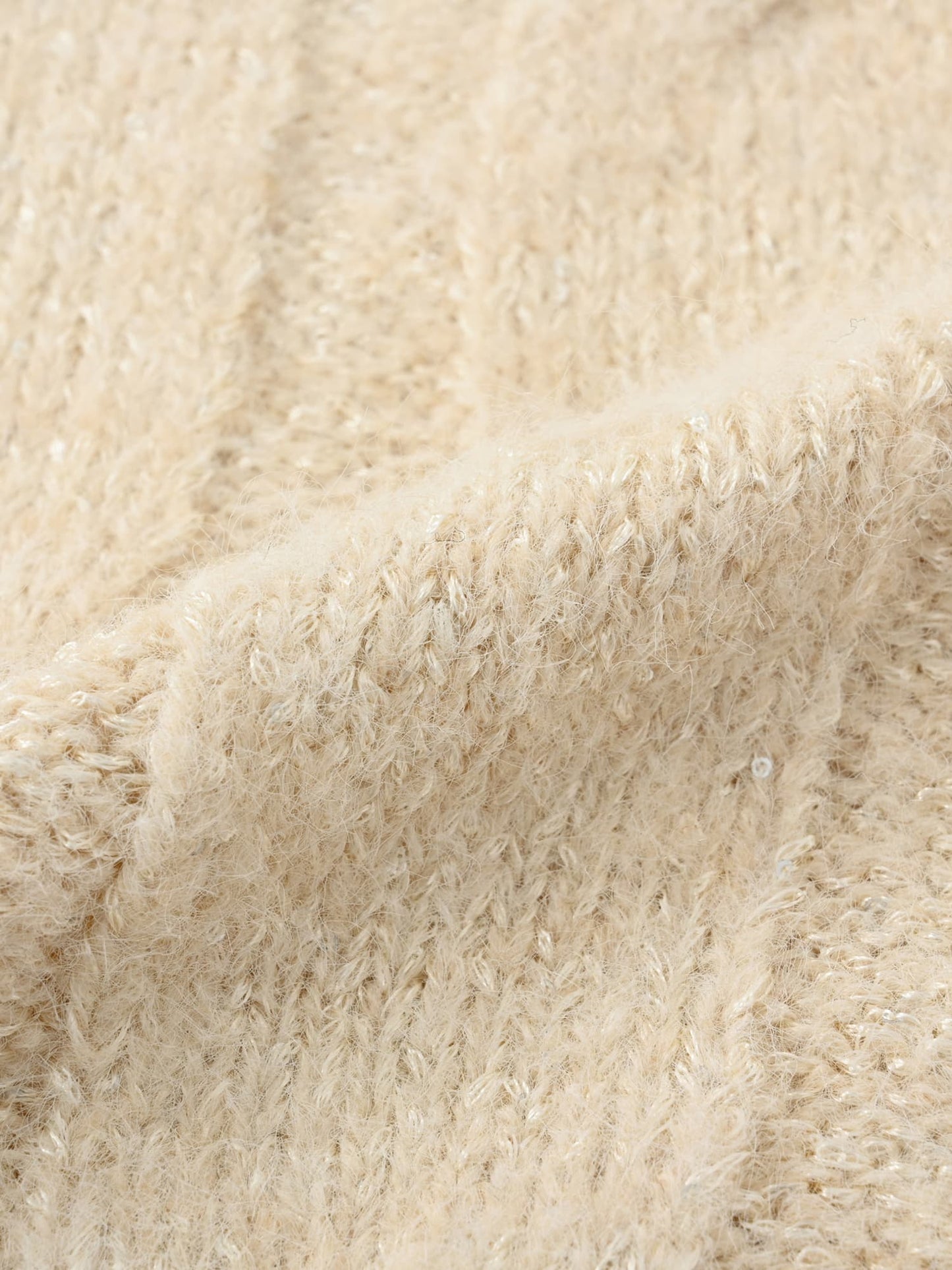 スパンコールローゲージゆるニット　[通常]