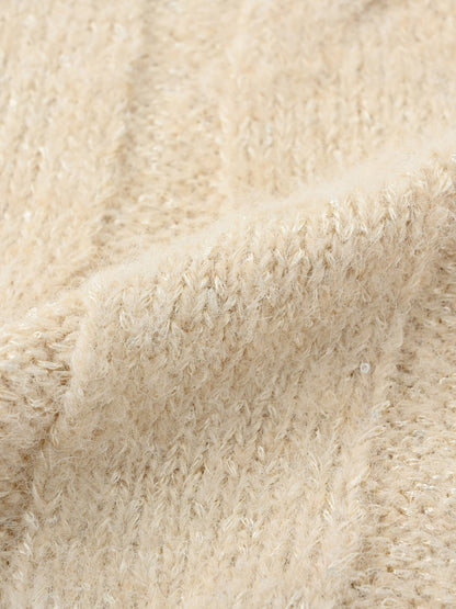 スパンコールローゲージゆるニット　[通常]