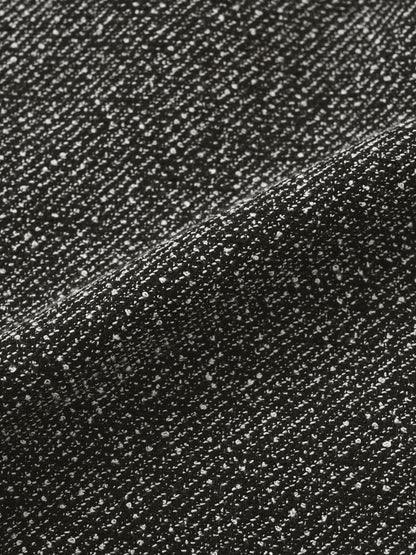 ゴールドボタンツイードジャンパースカート-short & regular　[通常]