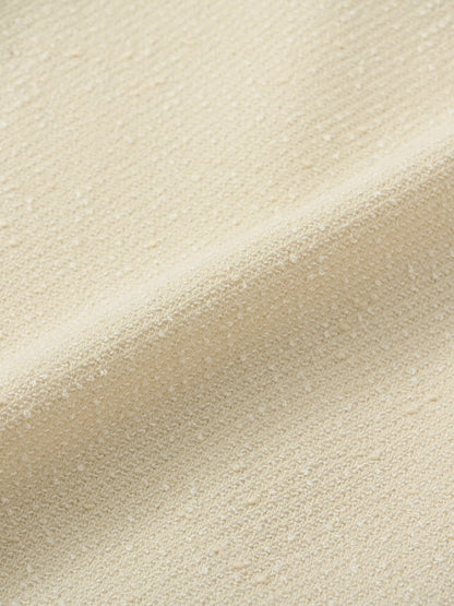 ゴールドボタンツイードワイドパンツ-short & regular　[通常]