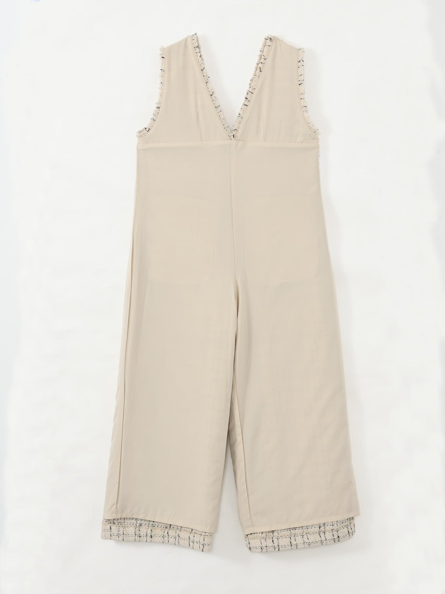 チェックツイードオールインワン-short & regular　[通常]