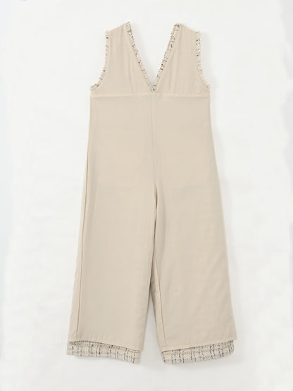 チェックツイードオールインワン-short & regular　[通常]