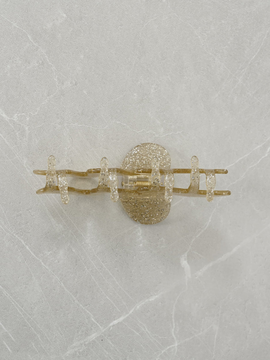 【YUNA SANTA】ドローイングヘアクリップ　[通常]