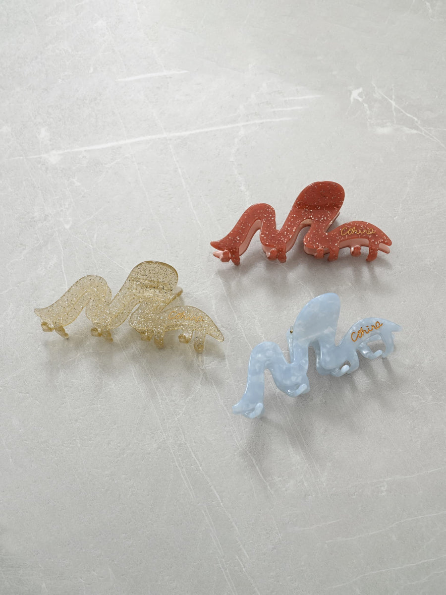 【YUNA SANTA】ドローイングヘアクリップ　[通常]