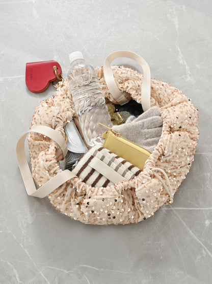 【YUNA SANTA】スパンコールドロストバッグ　[通常]