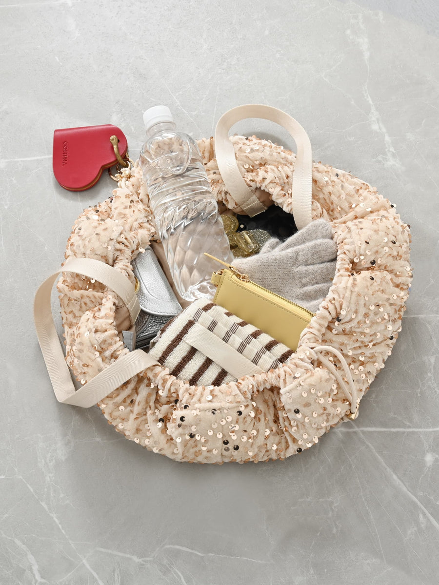 【YUNA SANTA】スパンコールドロストバッグ　[通常]