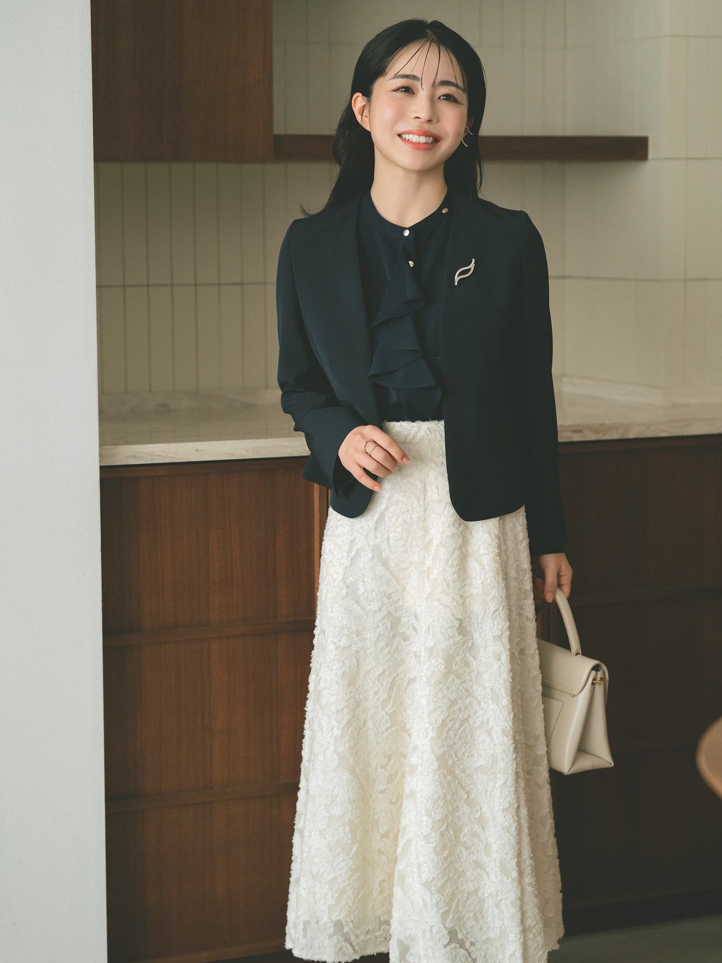 ラインストーンブローチ　[通常]