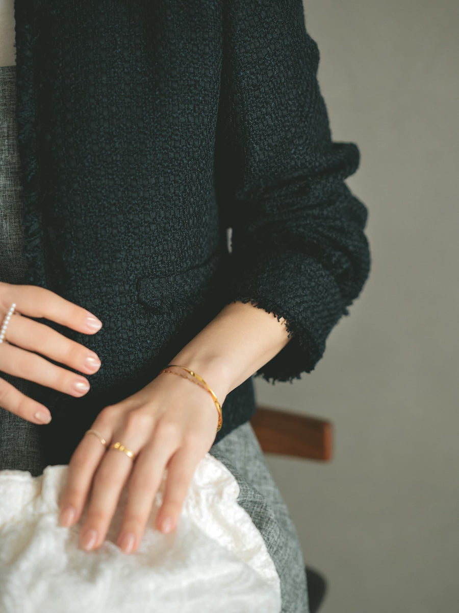 ミックスツイードジャケット　[通常]