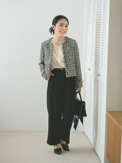 ミックスツイードジャケット　[通常]