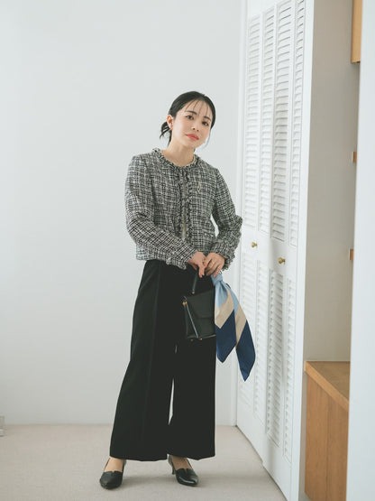 ミックスツイードジャケット　[通常]