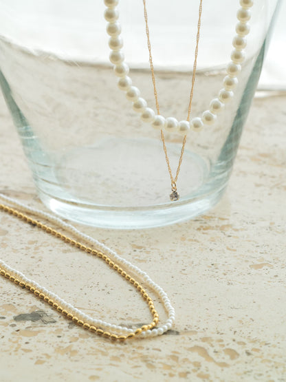 ミックスレイヤードネックレス　[通常]