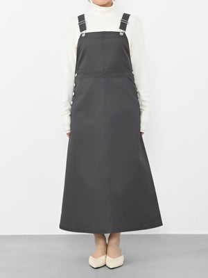 ※こちらが実物のカラーに一番お色味が近くなっております。（チャコール）<br>143cm | B:73 W:60 H:81 股下:65  | short着用 (ヒールの高さ: 3.5cm) 