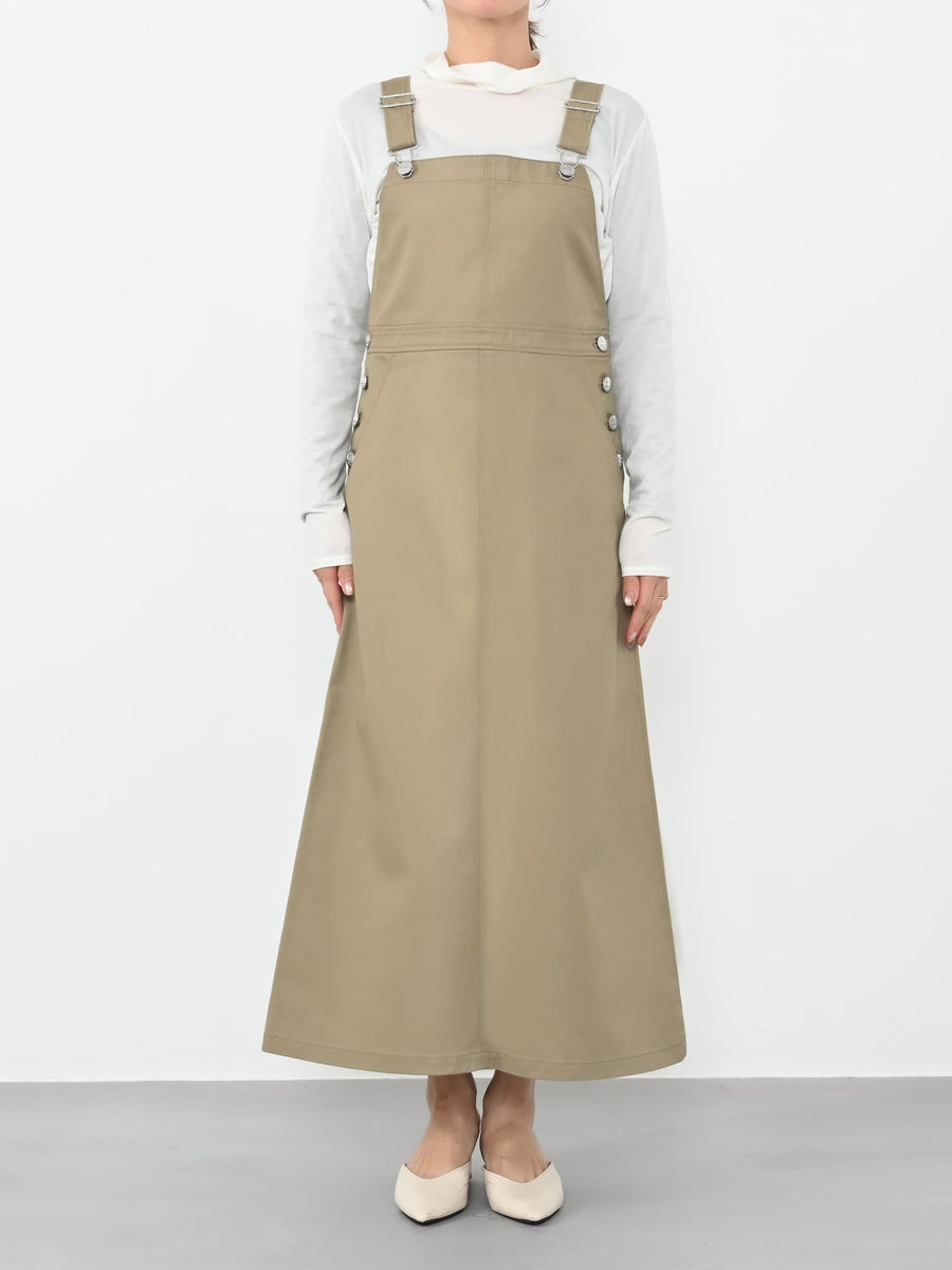 ※こちらが実物のカラーに一番お色味が近くなっております。（カーキ）<br>152cm | B:75 W:59 H:82 股下:70  | regular着用 (ヒールの高さ: 3.5cm) 