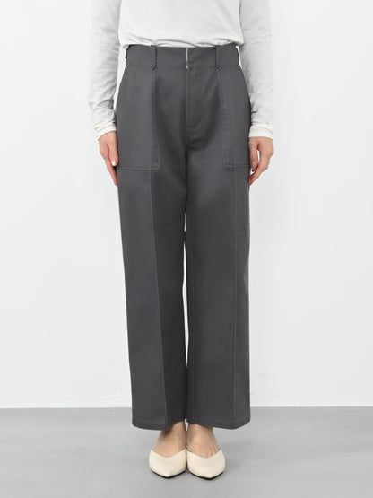 ※こちらが実物のカラーに一番お色味が近くなっております。（チャコール）<br> 152cm | B:75 W:59 H:82 股下:70  | regular-XS着用(ヒールの高さ:3.5cm) 