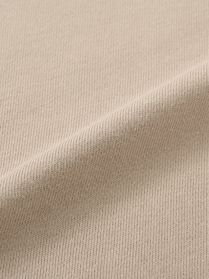 裏毛スキッパーネックトップス　[通常]