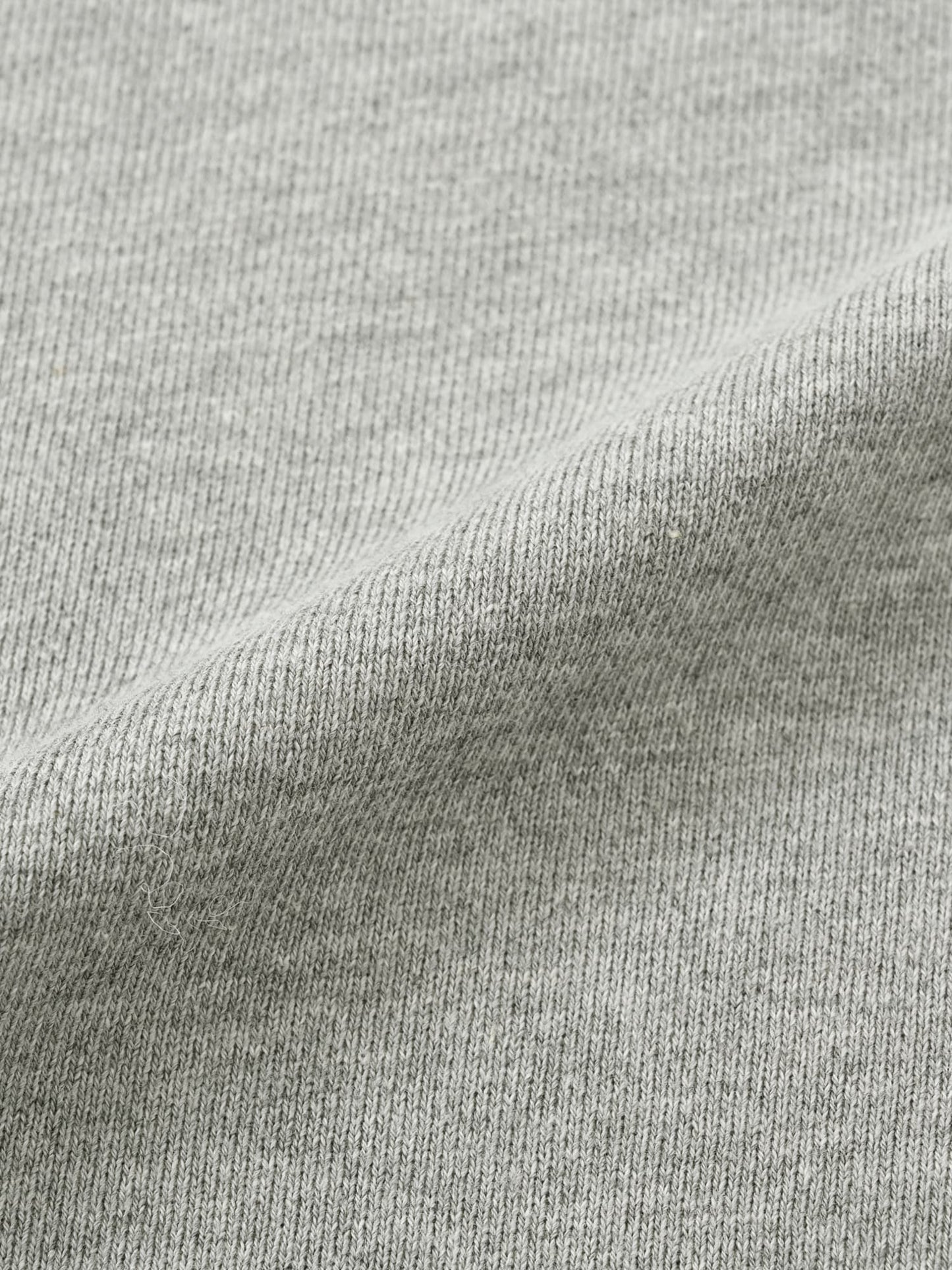 裏毛スキッパーネックトップス　[通常]