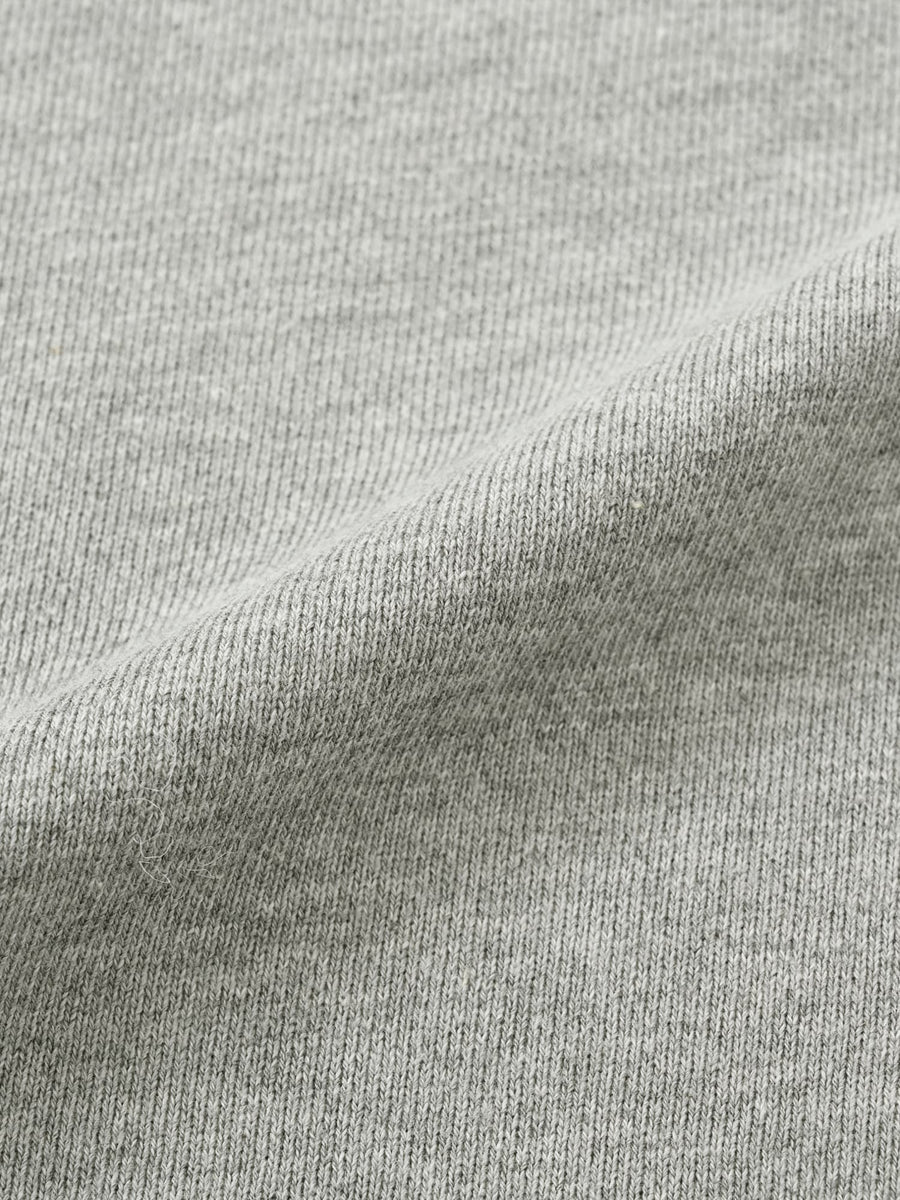 裏毛スキッパーネックトップス　[通常]