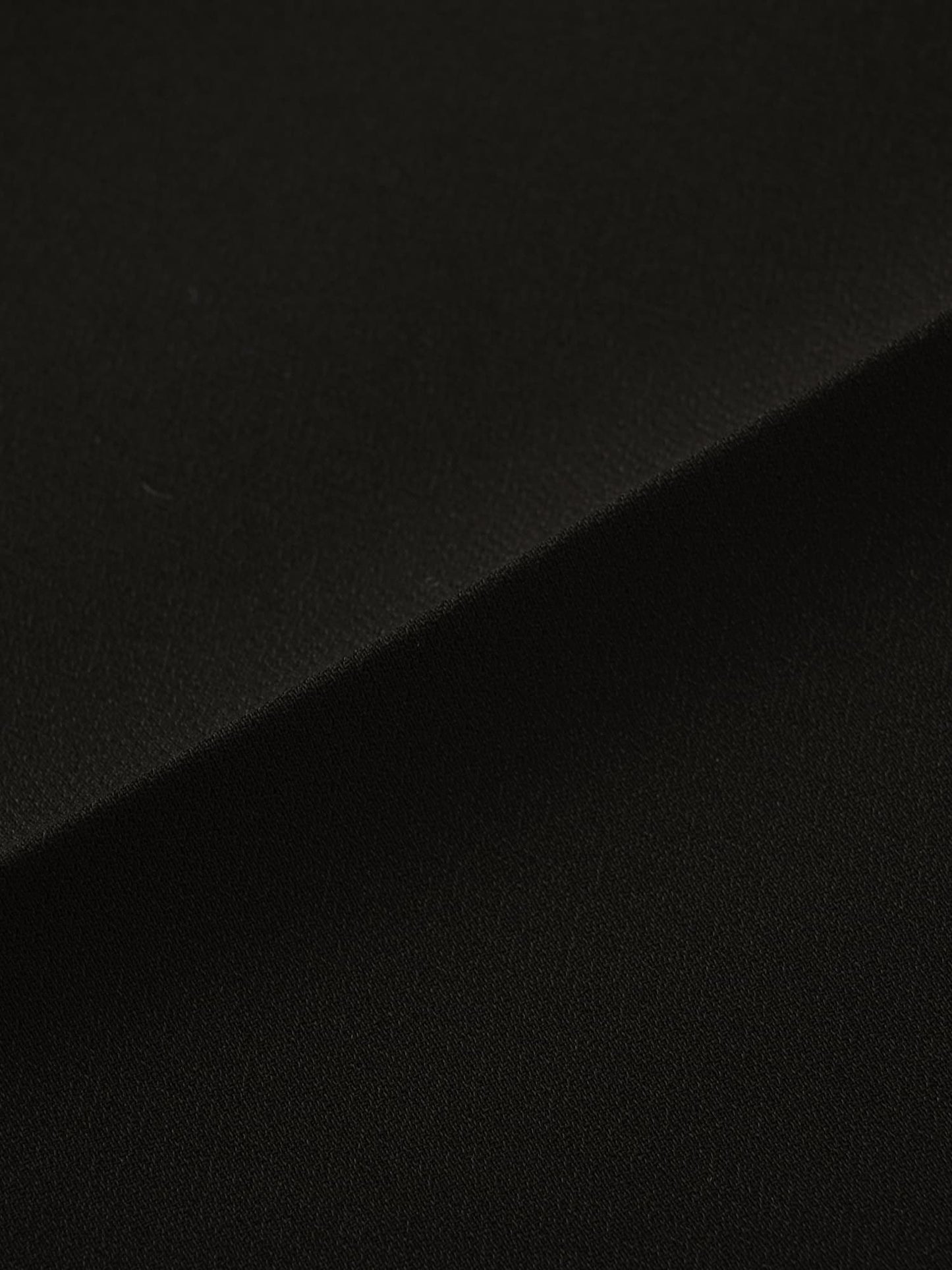 トリアセジョーゼットテーパードパンツ-short & regular　[通常]