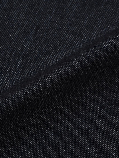 【SOMETHINGコラボ】ベイカーストレートデニム-short & regular　[通常]