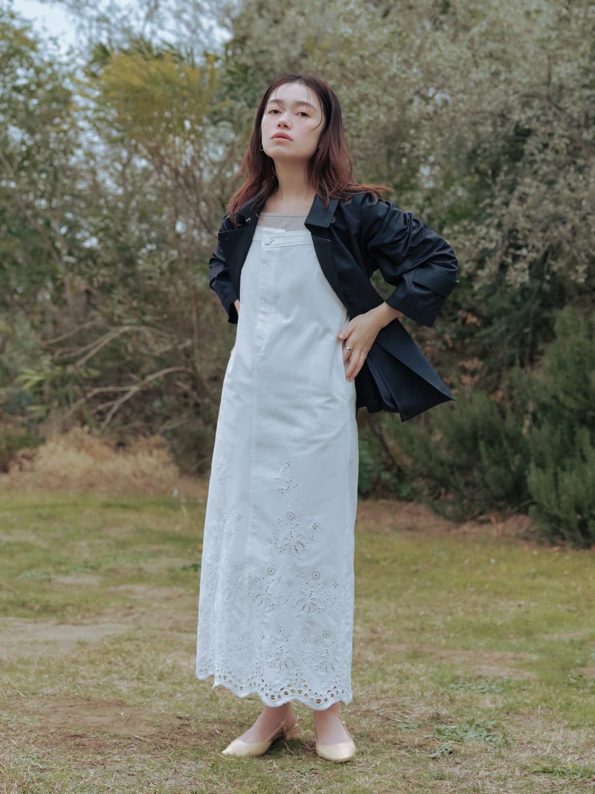 152cm | B:80 W:62 H:83 股下:69 | regular着用