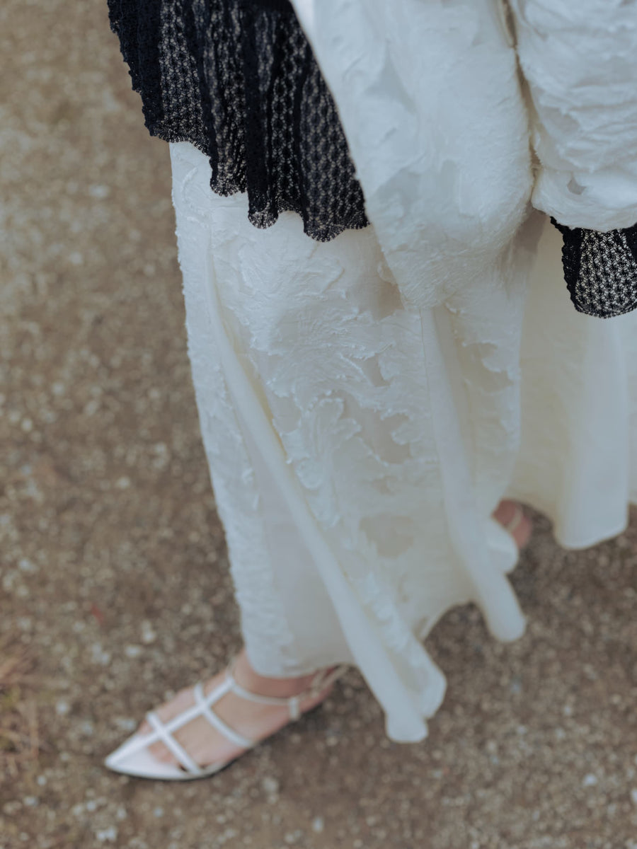 2wayレースぺプラムトップス　[通常]