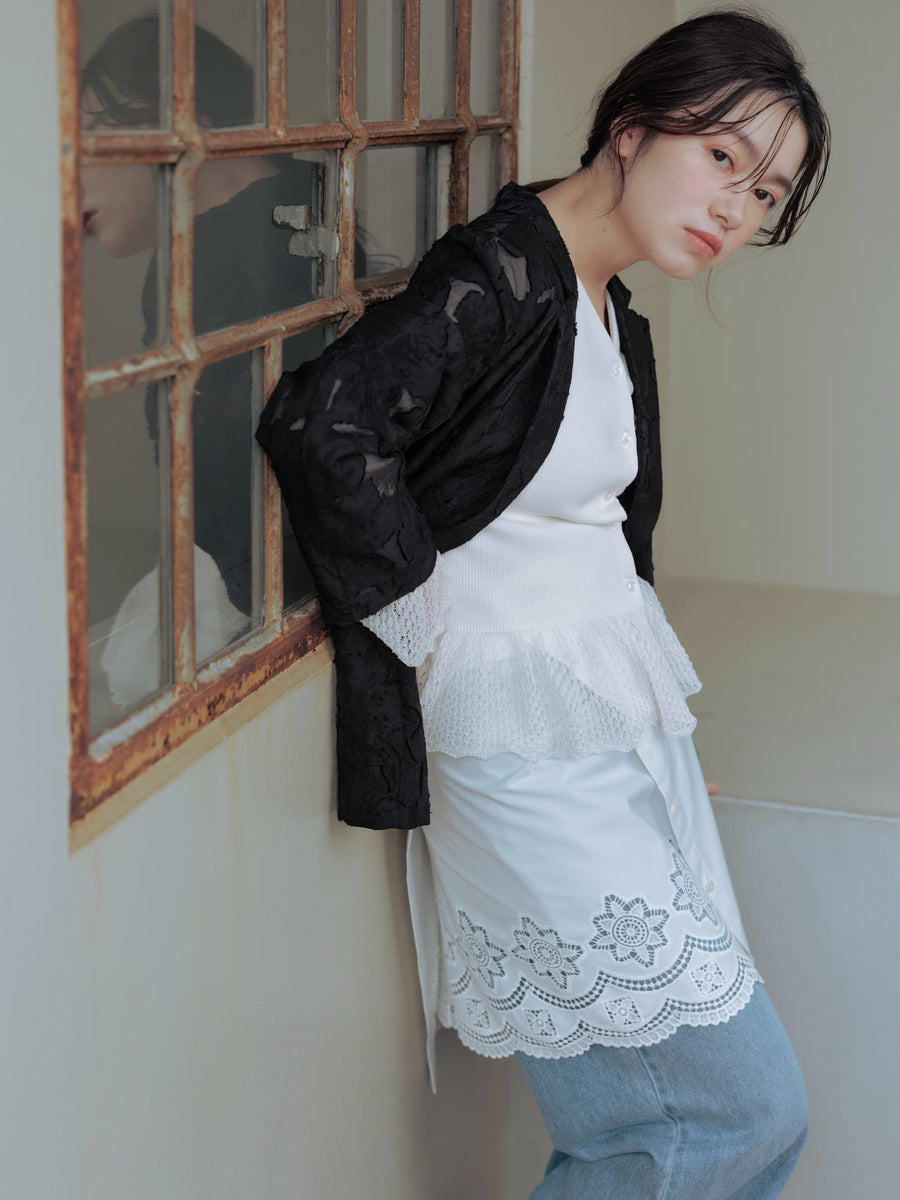 シアージャカードセミダブルジャケット　[通常]