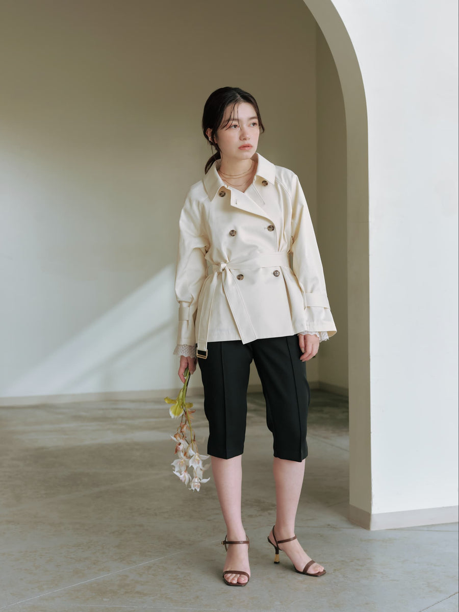 2wayレースぺプラムトップス　[通常]