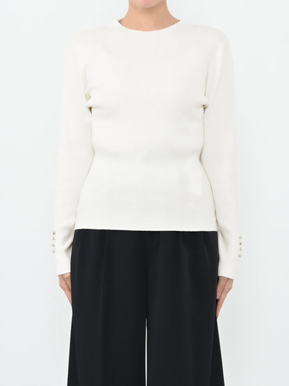 ※こちらが実物のカラーに一番お色味が近くなっております。（オフホワイト）<br>149cm | B:77 W:60 H:83 股下:68.5 | ワンサイズ着用