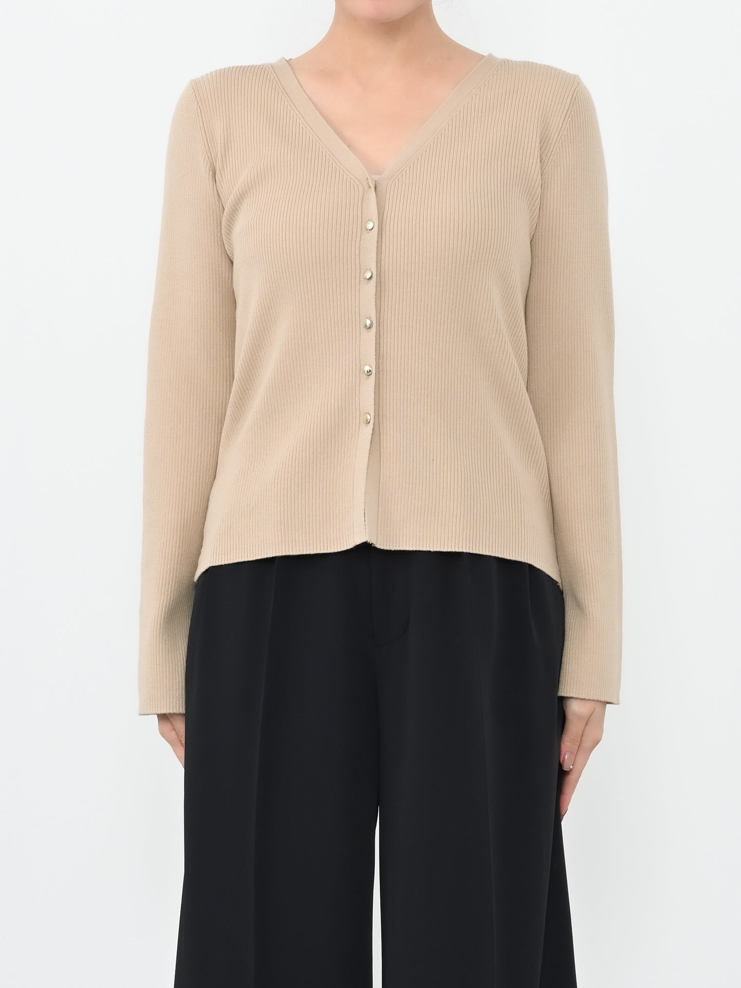 ※こちらが実物のカラーに一番お色味が近くなっております。（ベージュ）<br>149cm | B:77 W:60 H:83 股下:68.5 | ワンサイズ着用  